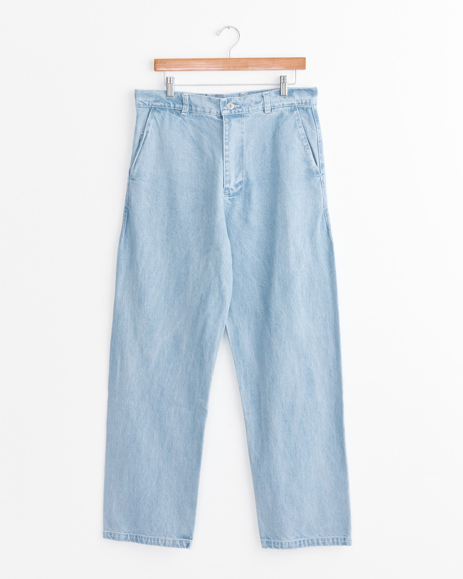 5 Pocket Trouser Jean in Bleach