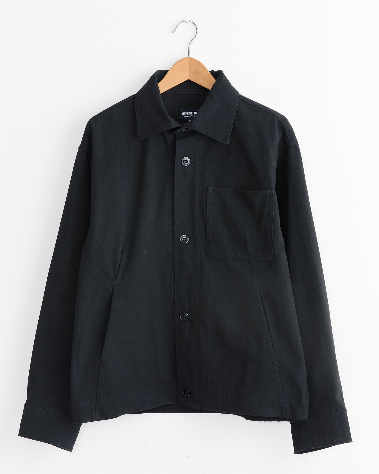 Lux J Unlined Jacket in Black