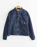 Type 1 40's Pleated Front Blouse in One Wash