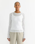 Veil Crewneck in White