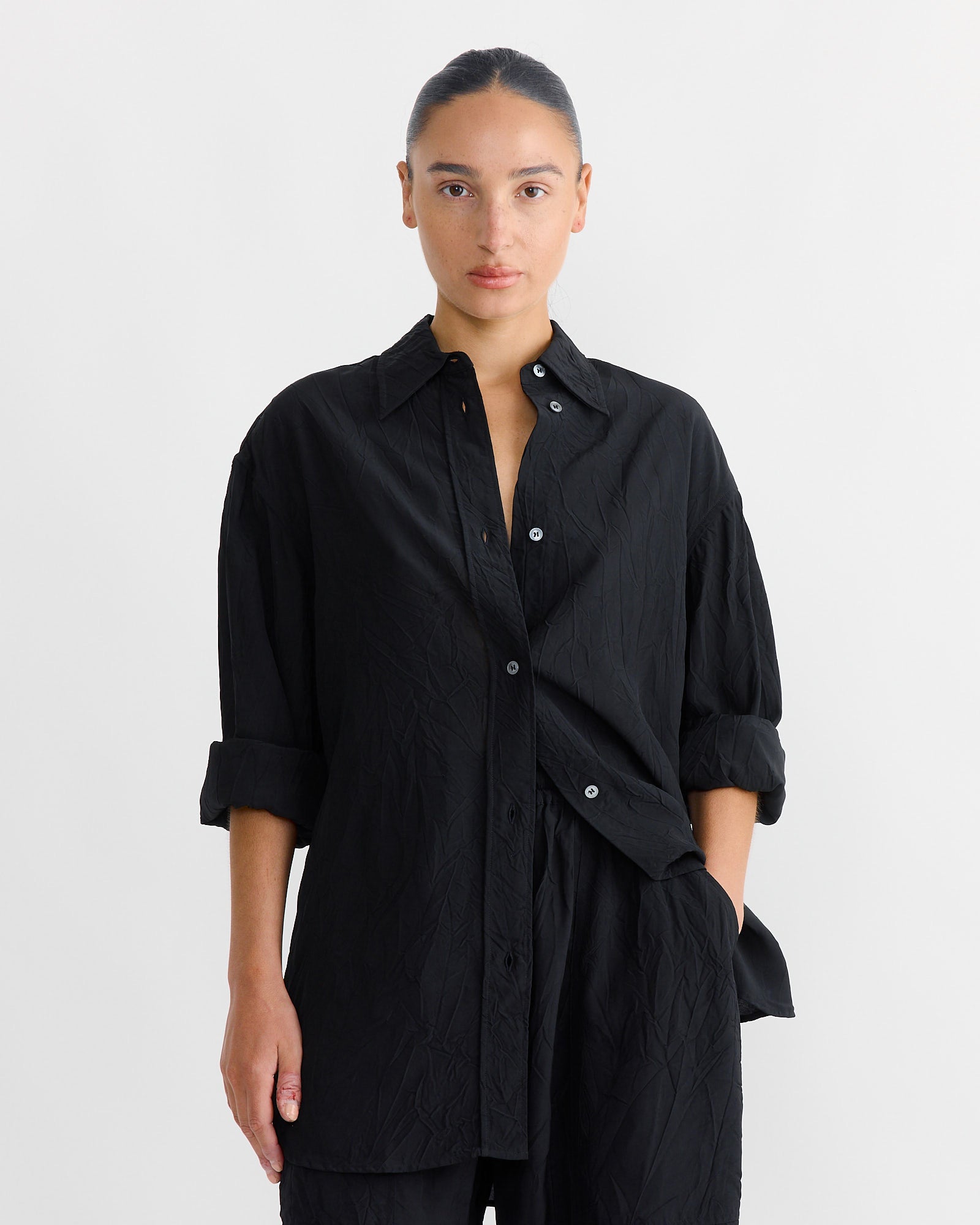 Rouen Shirt in Black
