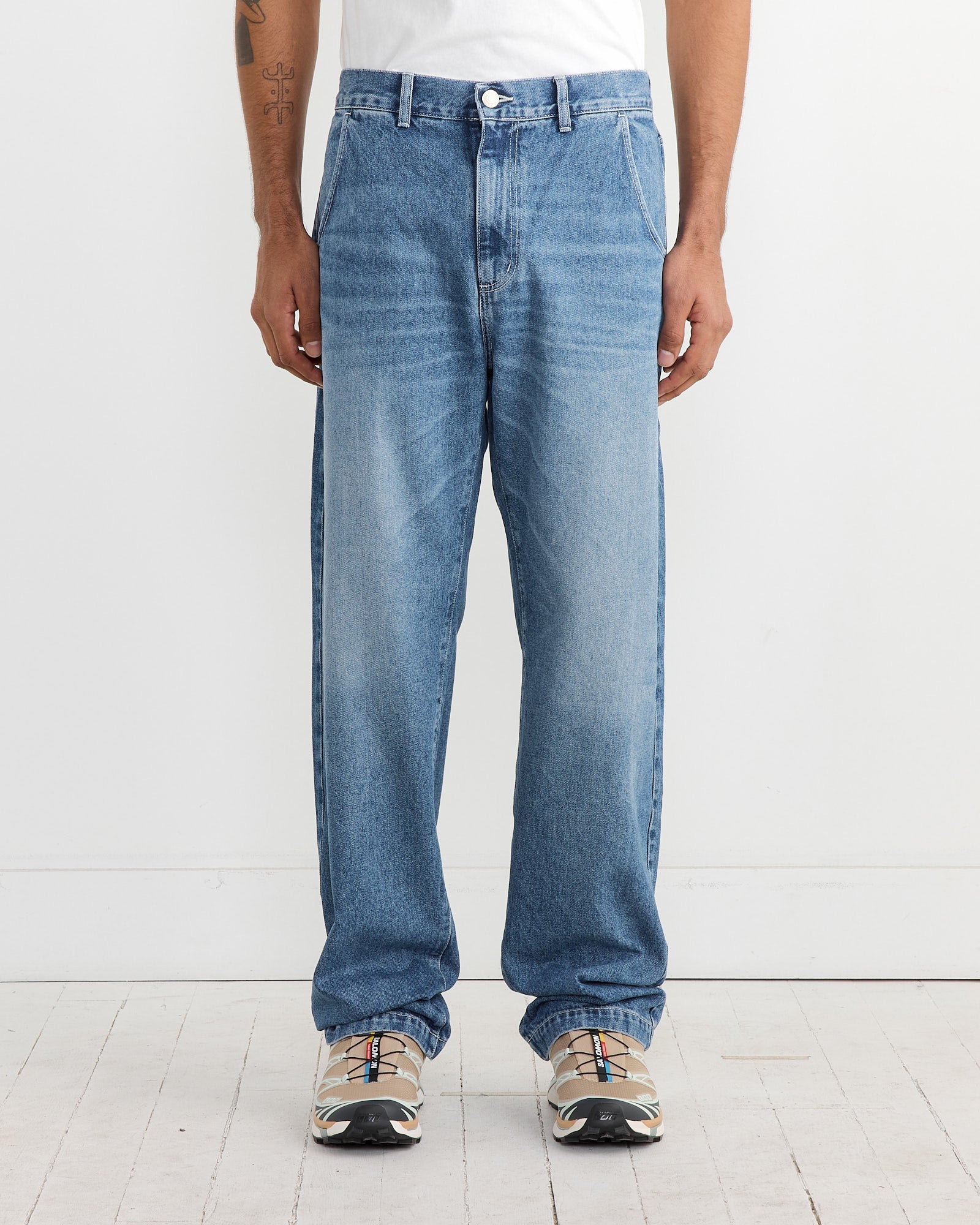 Regular Jean in Washed Blue