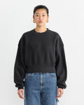 Kit Sweatshirt in Washed Black