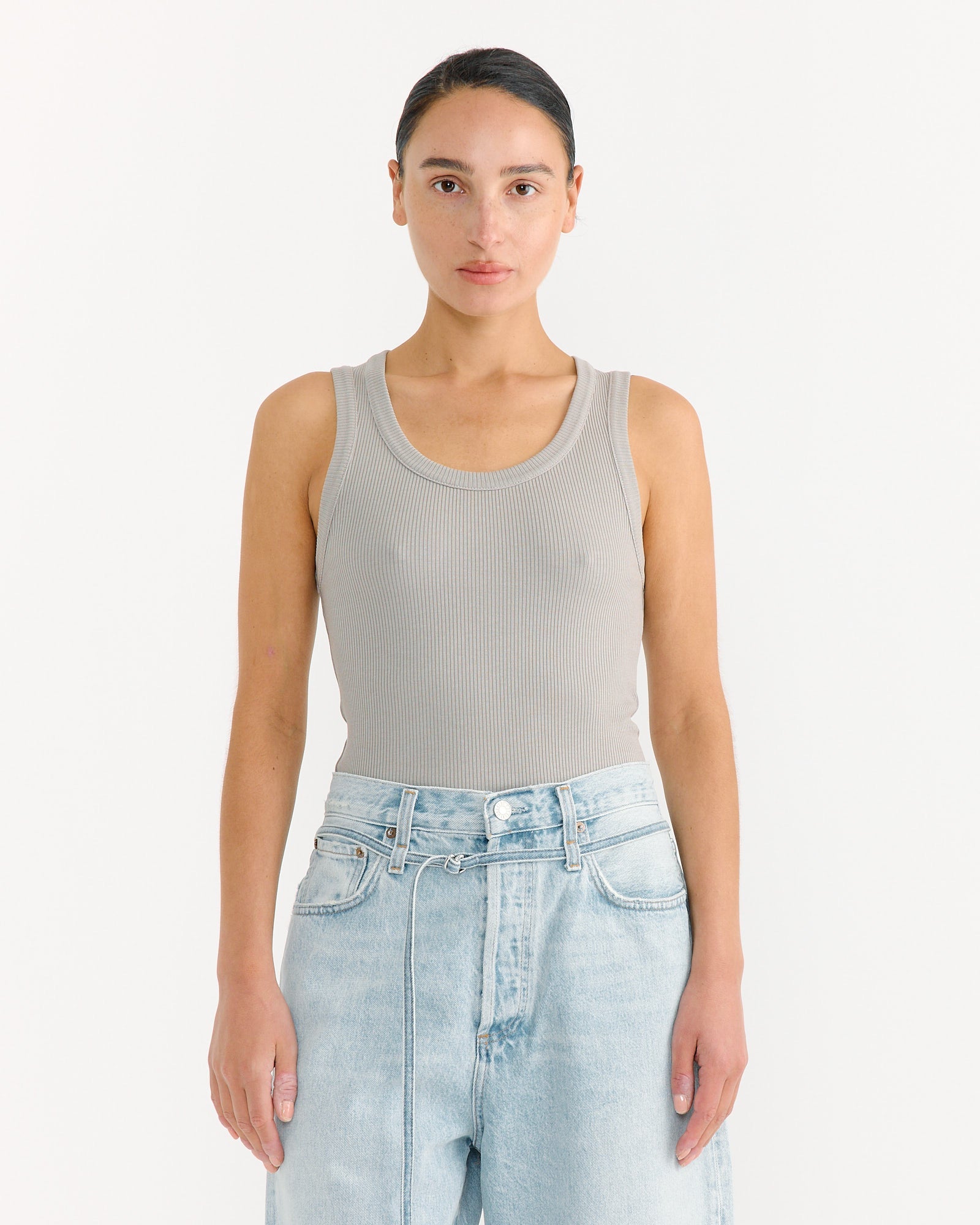 Shrunken Poppy Tank in Drab