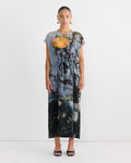 Simple Dress in Print T/Reflections