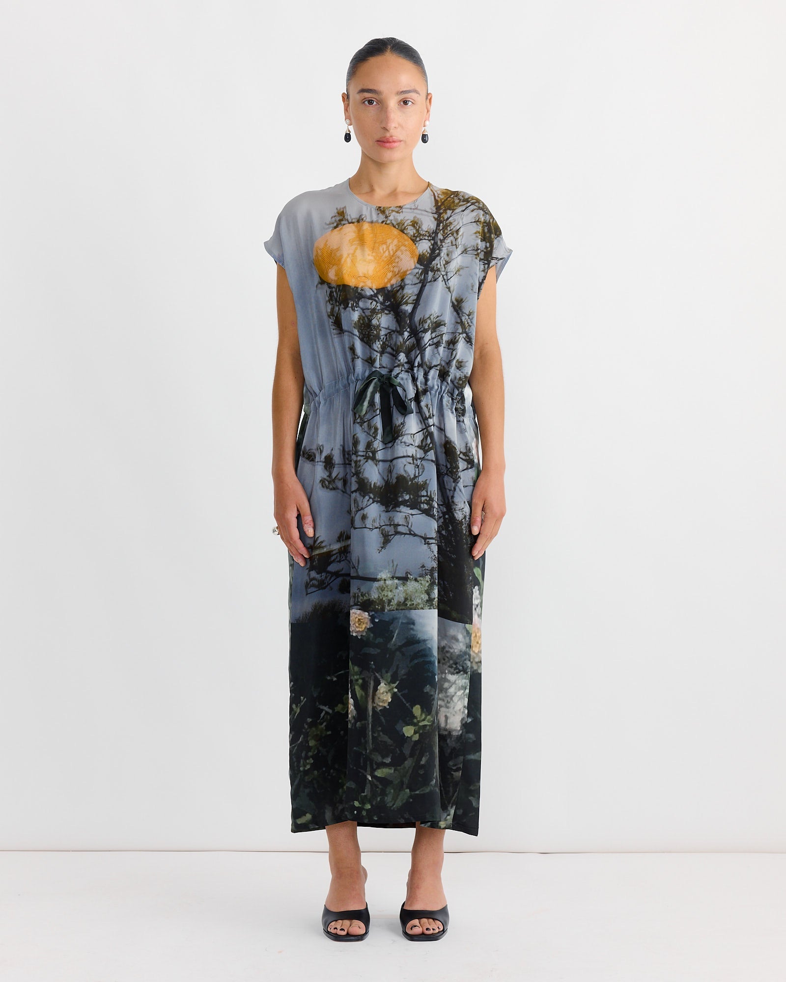 Simple Dress in Print T/Reflections