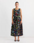 Dress in Print Z/Flower Mix Dark