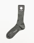Laburnum Short Socks in Mid Grey Mix