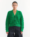 Avelar Cardigan in Kelly Green
