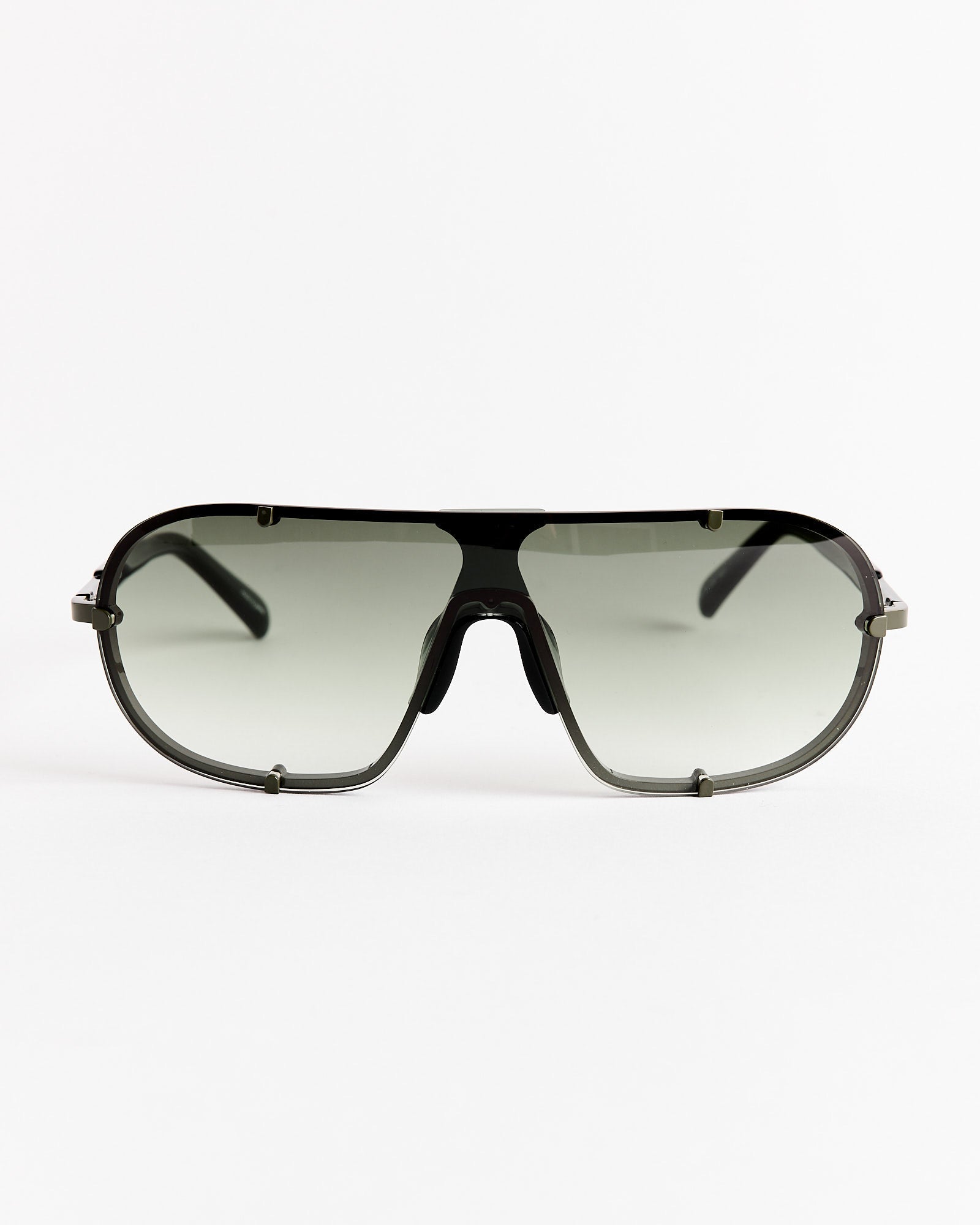 Shield Sunglasses in C2 Khaki/Green/Grey
