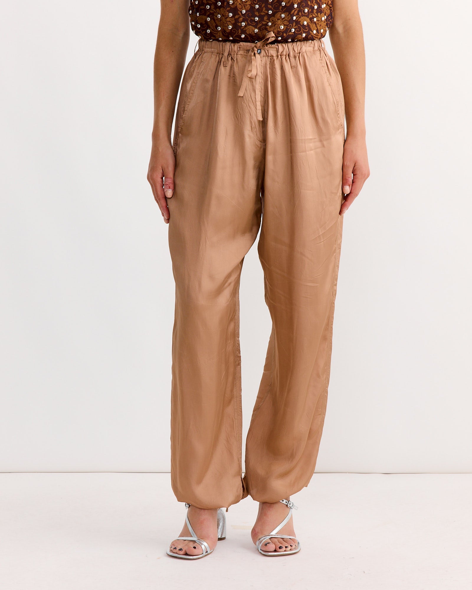 Viscose Pant in Smoke