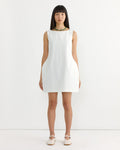 Hourglass Mini Dress in White
