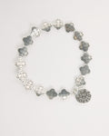 Edition 1 Bracelet in Silver Plated Beads