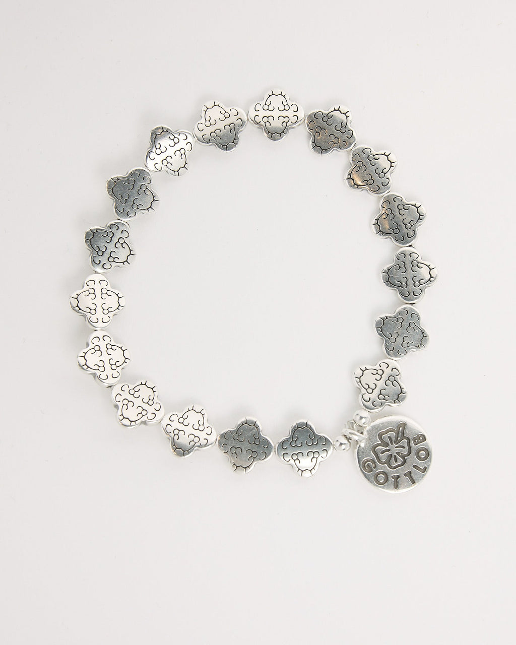 Edition 1 Bracelet in Silver Plated Beads