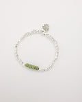 Edition 2 Green/Red Bracelet in Silver Plated