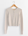Classic Cardigan in Creme