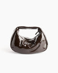 Mini Bon Bon Bag in Patent Fudge
