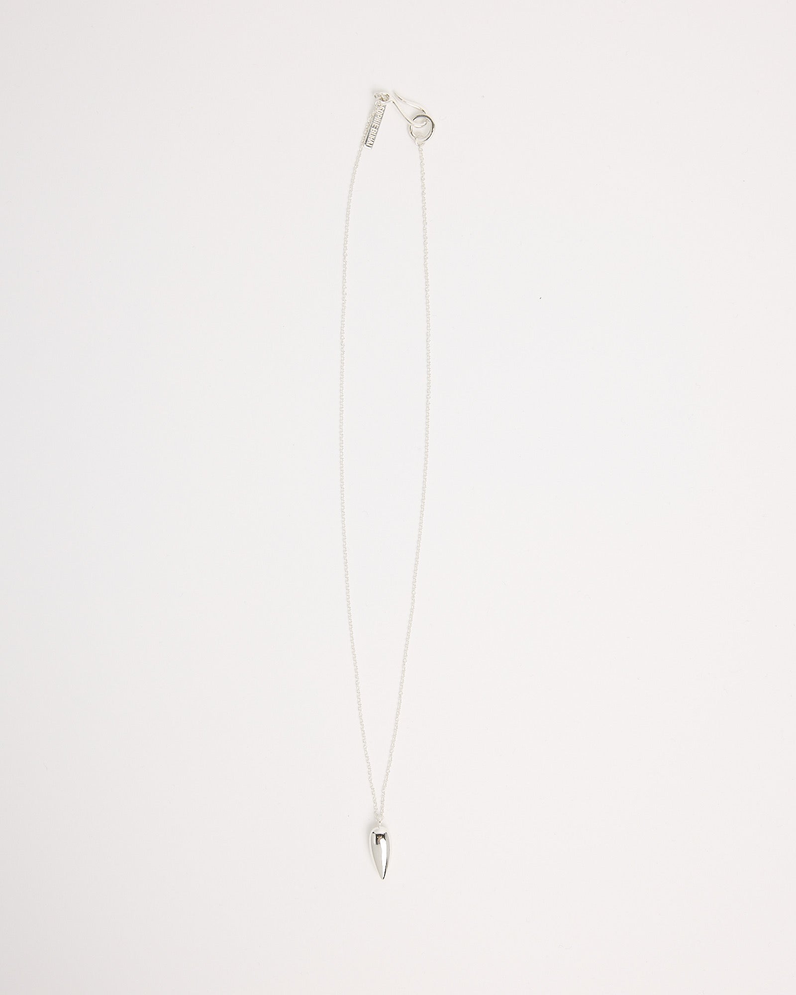 Tiny Spear Pendant in Sterling Silver