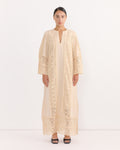 Delane Dress in Soft White