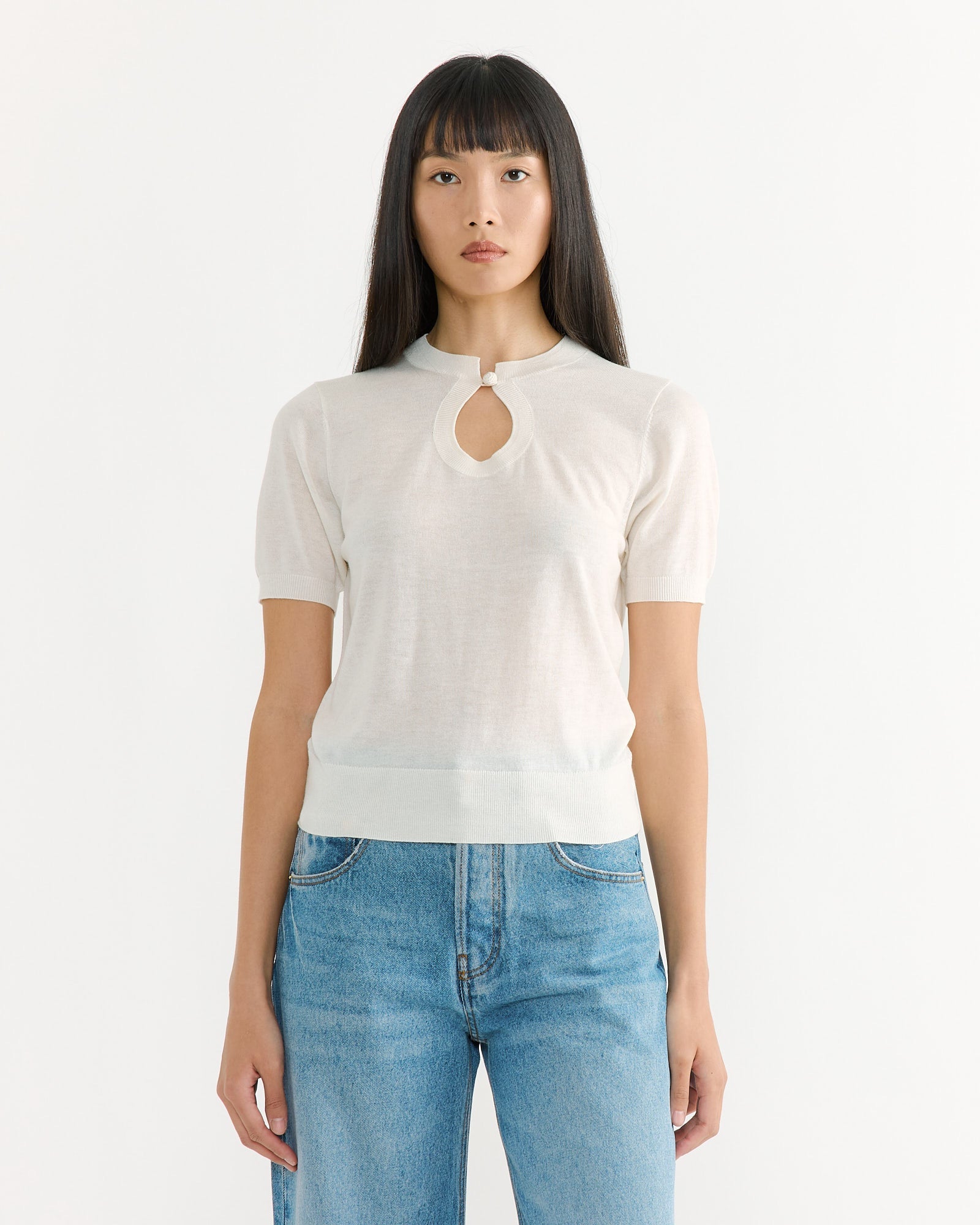 Tala Sweater in Soft White