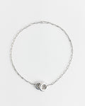 Silver Moneta Necklace
