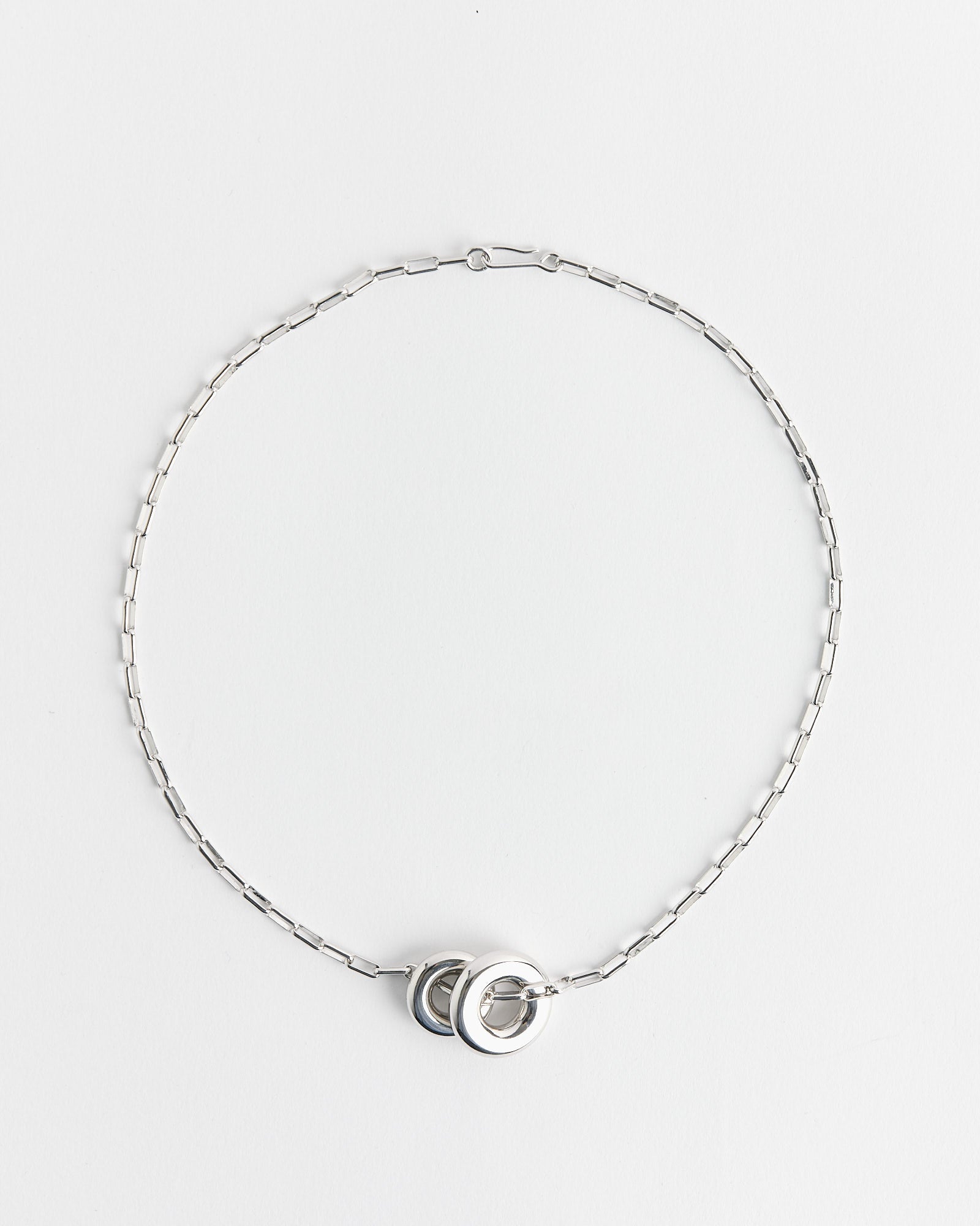 Silver Moneta Necklace