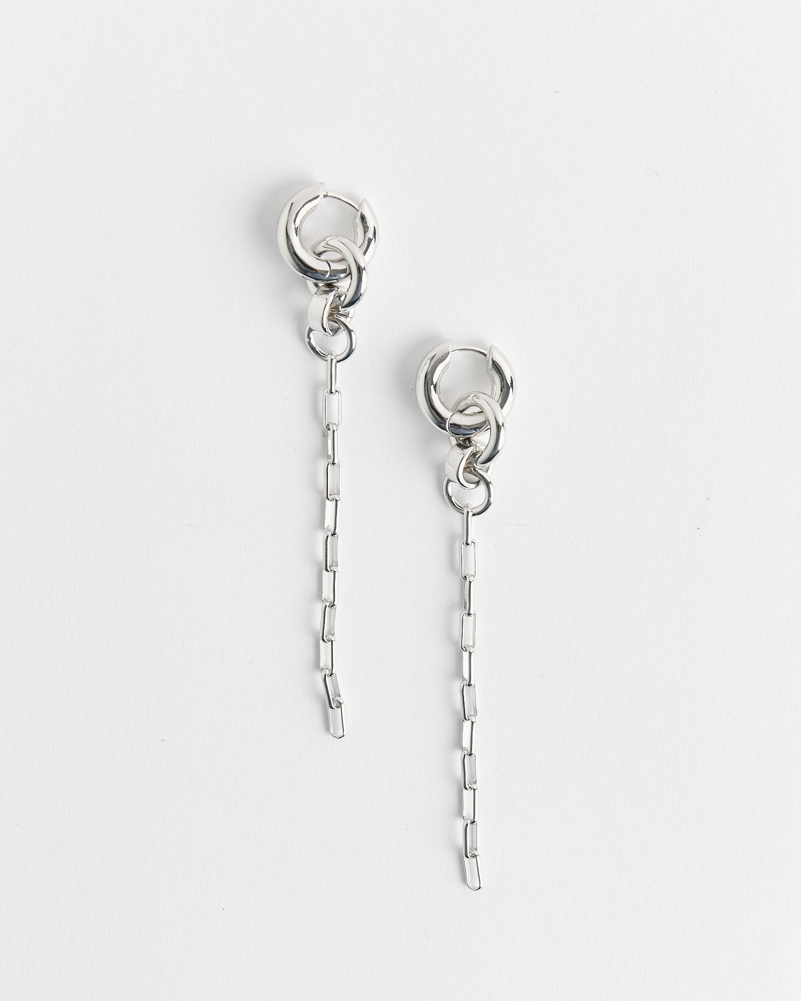 Silver Pezza Earrings