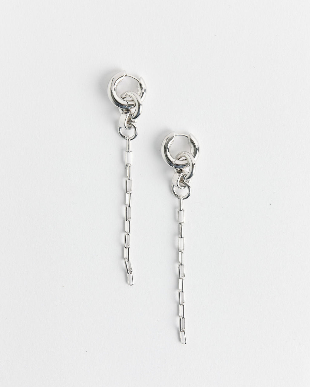 Silver Pezza Earrings