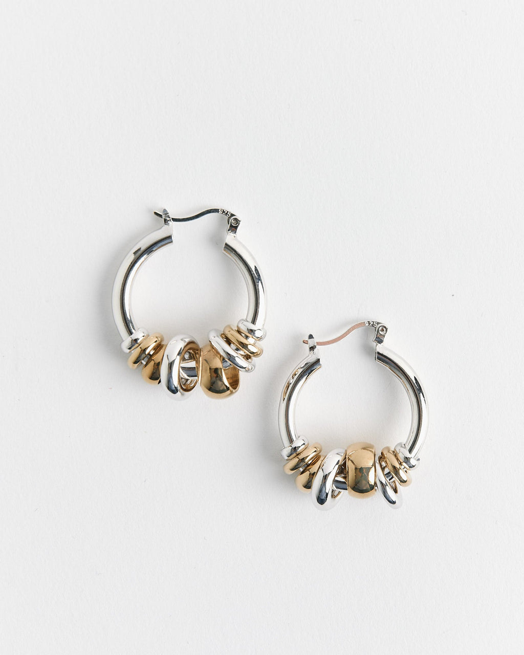 Two Tone Radda Earrings
