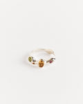 Reina Ring in Sterling Silver/Mixed Gems