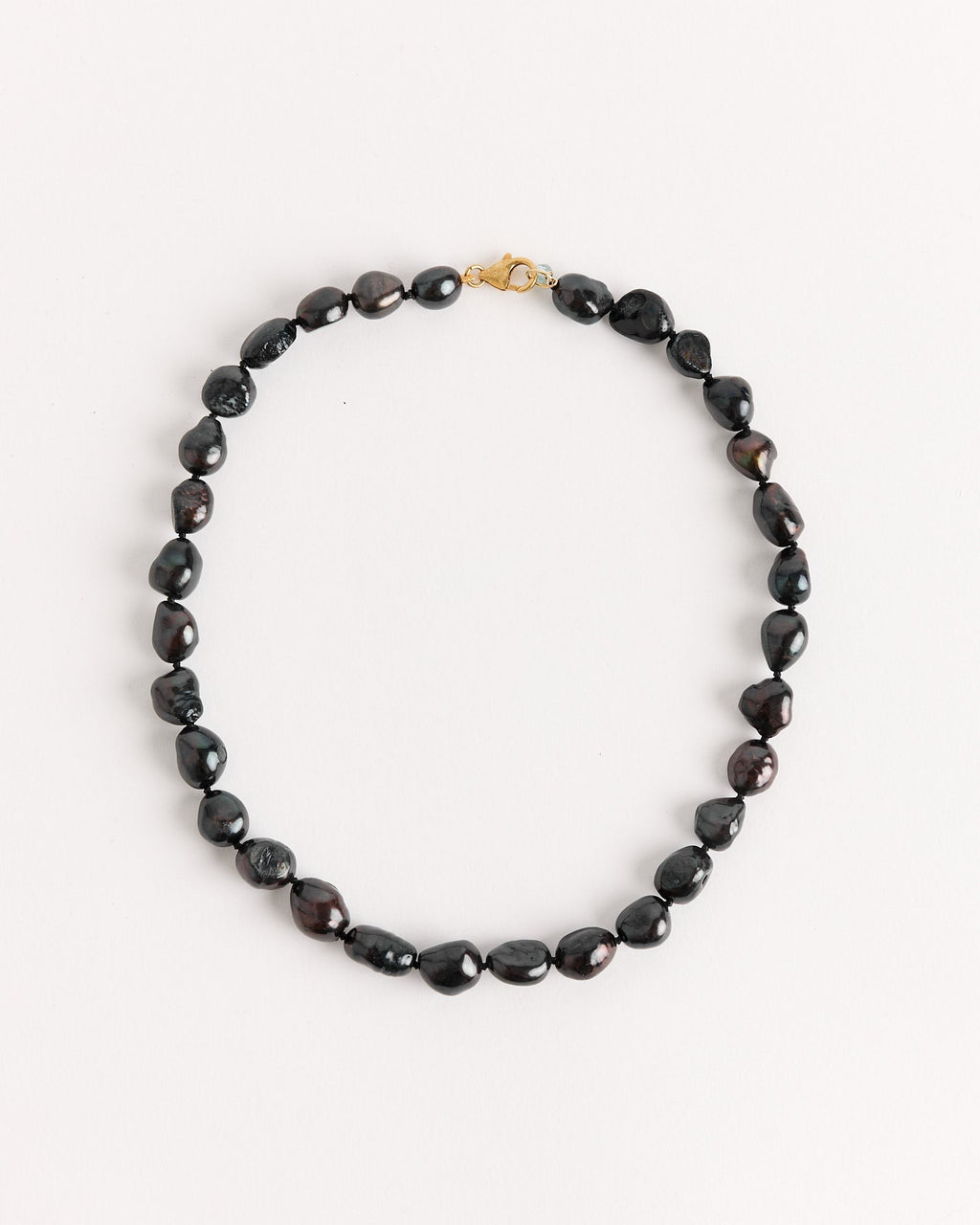 Jean Necklace in Black/Gold