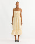 Bluma Dress in Light Yellow