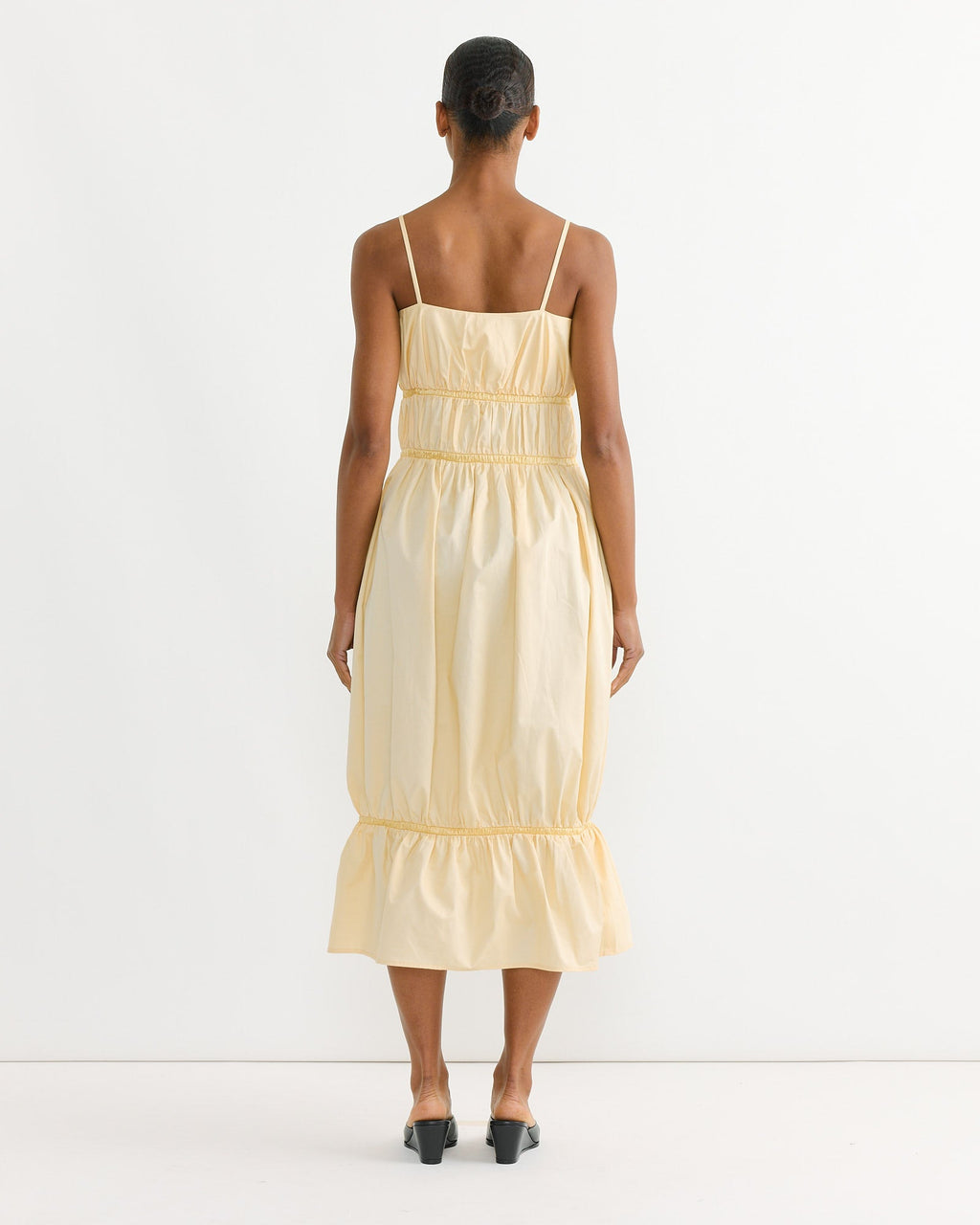 Bluma Dress in Light Yellow