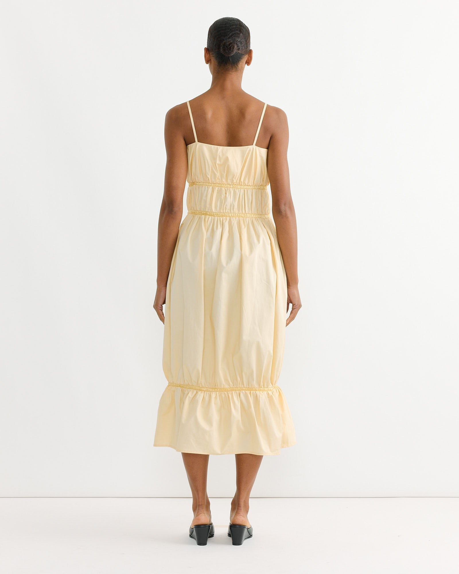 Bluma Dress in Light Yellow