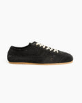 Suede Sneaker in Black