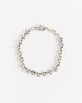 Small Circle Link Bracelet in Sterling Silver