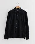 Box Shirt in Black/Mirror