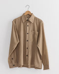 Handwoven Shirt in Sage/Zari