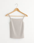 Knit Sleeveless Top in Grey