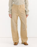 Tailored Painter Trousers in Brown
