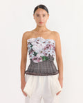 Basket Pink Blossom Bustier in Blush