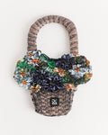 Small Tote Basket in Sky Blue