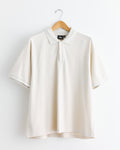 Classic Pique Polo in Off White