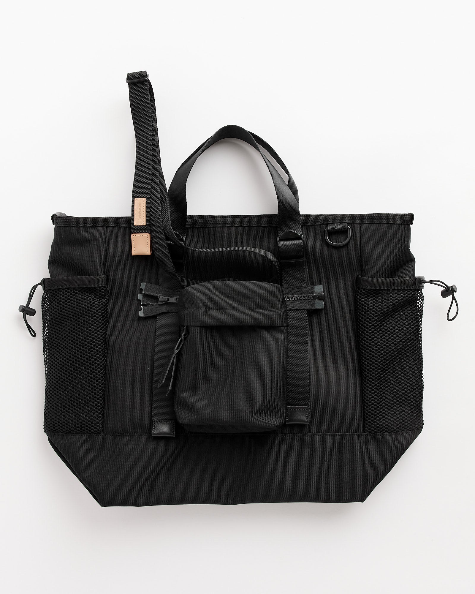 Big Dual Tote Bag in Black