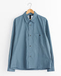 Overall Shirt in Mineral Blue