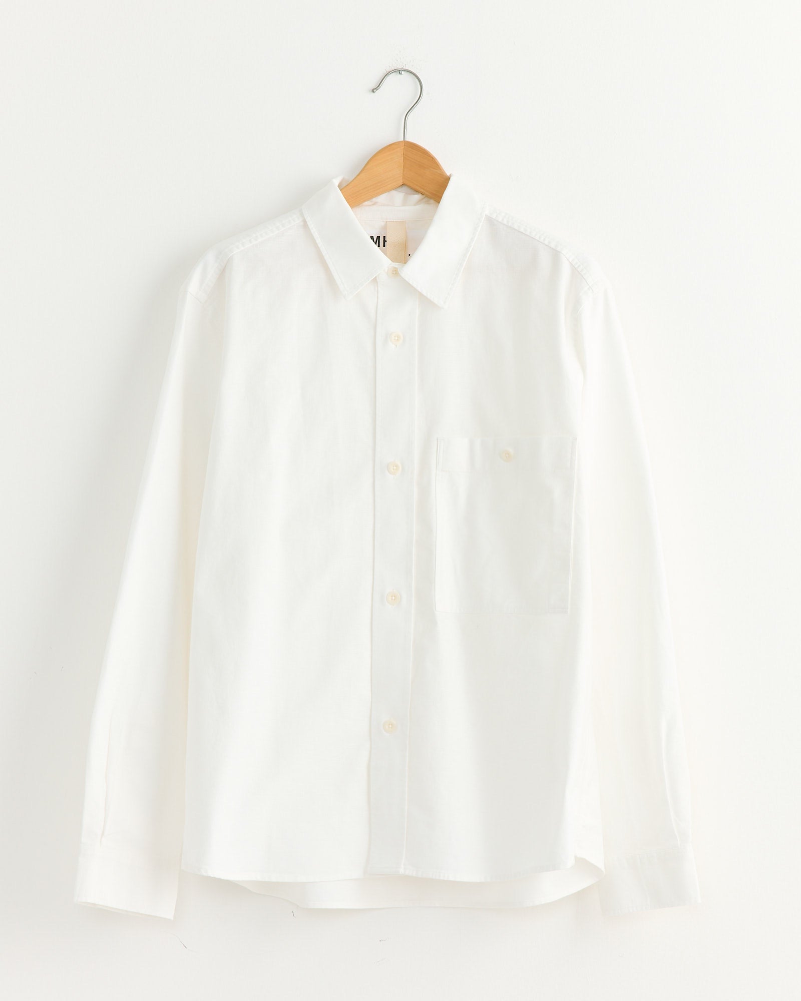 Overall Shirt in Off White