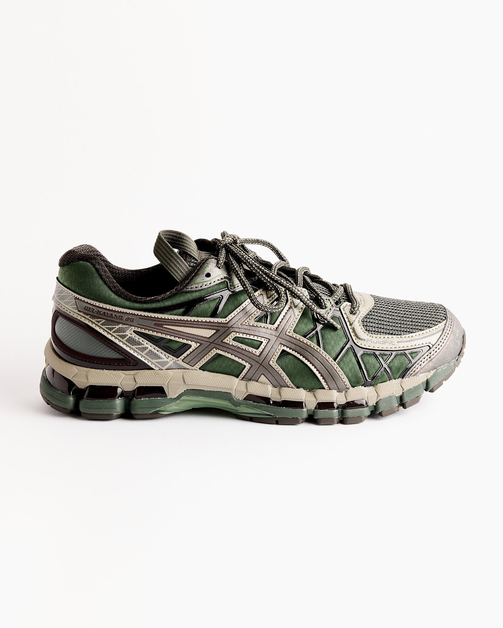 UB10-S Gel-Kayano 20 in Moss/Gunmetal