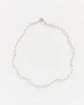 Tiny Pearl Collar in Sterling Silver