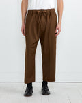 Baggy Twill Trouser in Brown