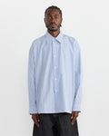 Loche Shirt in Powder Blue/White